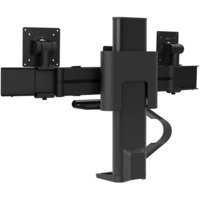 Ergotron TRACE Dubbele monitorarm Zwart