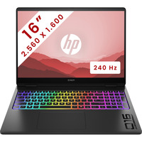 HP OMEN MAX (16-ah0014nb) 16" gaming laptop Zwart | Core Ultra 7 255HX | RTX 5070 Ti | 24 GB | 1 TB SSD | 240 Hz