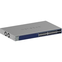 Netgear 24-poorts Gigabit Smart switch met 4 SFP+ poorten Grijs, 10 Gb