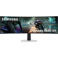 Samsung Odyssey OLED G9 G91SD 49" Curved UltraWide gaming monitor Zilver, HDMI, Micro HDMI, DisplayPort, 3x USB-C, 144 Hz