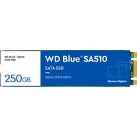 WD Blue SA510 250 GB SSD Blauw/wit, WDS250G3B0B, M.2 2280