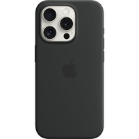 Apple Siliconenhoesje met MagSafe voor iPhone 15 Pro telefoonhoesje Zwart
