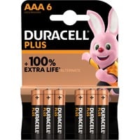 Duracell Plus Alkaline AAA-batterijen 6 stuks