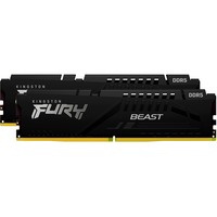 Kingston FURY 32 GB DDR5-6400 Kit werkgeheugen Zwart, KF564C32BBEK2-32, Beast, XMP, EXPO