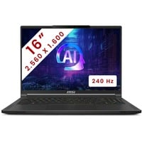 MSI Stealth A16 AI+ (A3XWHG-015BE) 16" gaming laptop Zwart | Ryzen AI 7 350 | RTX 5070 Ti | 32 GB | 1 TB SSD | 240 Hz