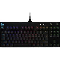 Logitech PRO Mechanical Gaming Keyboard Zwart, FR lay-out, GX Blue (Clicky), TKL