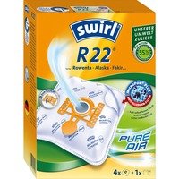 Swirl R22 Pure Air stofzuigerzak 4 zakken, luchtafvoerfilter