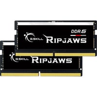 G.Skill 96 GB DDR5-5600 (2x 48 GB) Kit laptopgeheugen Zwart, F5-5600S4645A48GX2-RS, Ripjaws, XMP