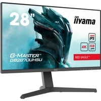 iiyama G-Master Red Eagle GB2870UHSU-B1 28" 4K UHD gaming monitor Zwart, 150Hz, 4K UHD, HDMI, DisplayPort, USB 3.0, Audio