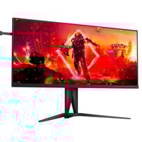 AOC AGON AG405UXC 40" gaming monitor Zwart, 2x HDMI, DisplayPort, VGA, 4x USB-A, USB-B, USB-C, 144 Hz