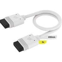 Corsair iCUE LINK kabel Wit, 0,2 meter