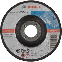 Bosch Doorslijpschijf gebogen Standard voor metaal115mm 