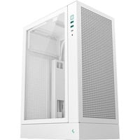 DeepCool CH170 PLUS WH midi tower behuizing Wit | 2x USB-A | 1x USB-C | Tempered Glass
