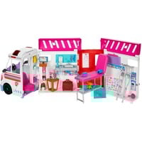 Mattel Barbie Barbie Ambulance en Kliniek speelset Speelgoedvoertuig