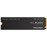 WD Black SN770 NVMe 2 TB SSD Zwart, WDS200T3X0E, M.2 2280, PCIe Gen4 x4