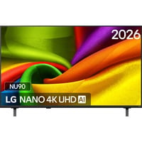 LG NANO 4K UHD AI NU90 (50NU900B6LA) 50" Led-tv Zwart, 3x HDMI, USB, Bluetooth, LAN, WLAN, CI+, HDR10