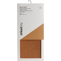 Cricut Joy Smart Label Writable Paper stickerpapier Bruin, 30 cm