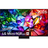 LG Micro RGB evo AI MRGB96 (75MRGB96B9B) 75" 4K Ultra HD Led-tv Zwart, 4x HDMI, 2x USB, Optisch, Bluetooth, LAN, WLAN, CI+, HDR10