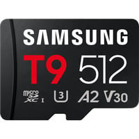 Samsung T9 microSD 512 GB geheugenkaart Zwart