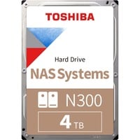 Toshiba N300 4 TB harde schijf HDWG440EZSTA, SATA/600, 24/7