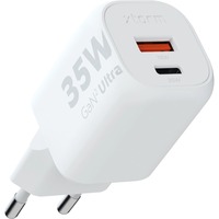Xtorm 35W GaN² Ultra oplader Wit, 1x USB-C, 1x USB-A