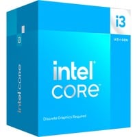 Intel® Core i3-14100F, 3,5 GHz (4,7 GHz Turbo Boost) socket 1700 processor