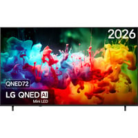 LG QNED72 AI (85QNED72B6A) 85" 4K Ultra HD tv Zwart, 3x HDMI, USB, Bluetooth, LAN, WLAN, CI+, HDR10