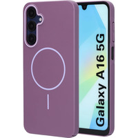 Mobiparts Samsung Galaxy A16 - Slim Line MagSafe Case telefoonhoesje Paars