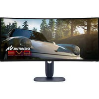 Alienware AW3425DW 34" Curved UltraWide gaming monitor Donkerblauw, 240 Hz, HDMI, DisplayPort, USB-C, AMD FreeSync, NVIDIA G-SYNC