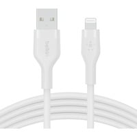Belkin BoostCharge Flex USB-A > Lightning kabel Wit, 3 meter