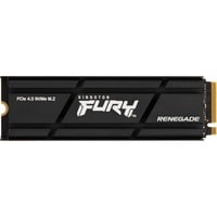 Kingston FURY Renegade met Heatsink 4 TB SSD Zwart, SFYRDK/4000G, M.2 2280, PCIe 4.0 NVMe