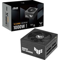 ASUS TUF Gaming Platinum modulaire 1000 watt voeding  Zwart, 1x 12V-2x6, 3x PCIe
