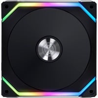 Lian Li UNI FAN SL140V2 Single Pack case fan Zwart, RGB leds, 4-pins PWM fan-connector