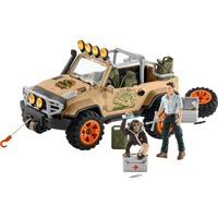 Schleich Wild Life - Terreinwagen met lier speelfiguur 