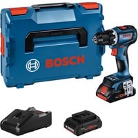 Bosch BOSCH GSR 18V-90 C 2x 4,0Ah Proco. LBOXX schroeftol Blauw/zwart