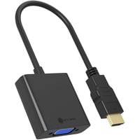 ICY BOX IB-AC502a HDMI naar VGA Adapter Zwart