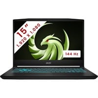 MSI Bravo 15 (C7VF-002BE) 15.6" gaming laptop Zwart | Ryzen 7 7735HS | RTX 4060 | 16 GB | 512 GB SSD | 144 Hz