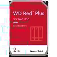 WD Red Plus, 2 TB harde schijf WD20EFPX, SATA 600, 24/7, AF