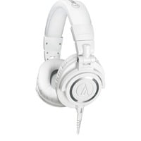 Audio-Technica ATH-M50XWH over-ear hoofdtelefoon Wit, Pc