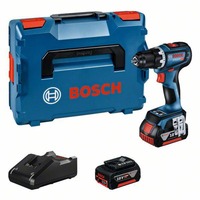 Bosch BOSCH GSR 18V-90 C 2x 4,0Ah        LBOXX schroeftol Blauw/zwart