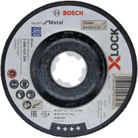 Bosch X-LOCK Afbraamschijf 115x6mm EfM gek. slijpschijf 