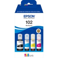 Epson 102 EcoTank 4-Colour Multipack inkt C13T03R640