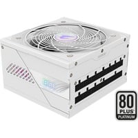 GIGABYTE AORUS ELITE GP-AE850PM PG5 ICE, 850 Watt voeding Wit, 6x PCIe, 1x 12VHPWR, Kabelmanagement