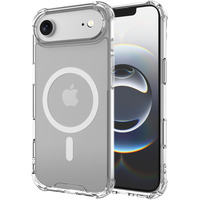 Just in Case iPhone 17 Air - KickImpact TPU MagSafe Case telefoonhoesje Transparant