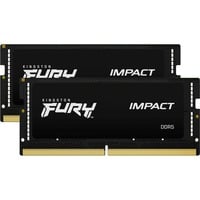 Kingston FURY 32 GB DDR5-6000 Kit laptopgeheugen Zwart, KF560S38IBK2-32, Impact, XMP