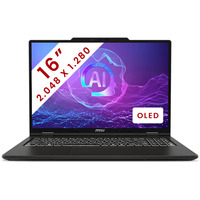 MSI Venture 16 AI (A2HMG-065BE) 16"  laptop Grijs | Core Ultra 9 285H | Iris Xe Graphics | 32 GB | 1 TB SSD
