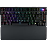 ASUS ROG Azoth Extreme, gaming toetsenbord Zwart, US lay-out, ROG NX Snow, 75%, RGB leds, Hot-swappable, PBT Double-shot, Bluetooth / 2.4GHz / USB 2.0