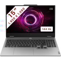Lenovo LOQ 15AHP10 (83JG007HMB) 15.6"  gaming laptop Grijs | Ryzen 7 250 | RTX 5060 | 16 GB | 1 TB SSD | 144 Hz