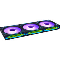 Lian Li UNI FAN SL-INFINITY 120 Wireless Reversed Blade case fan Zwart, 3 stuks