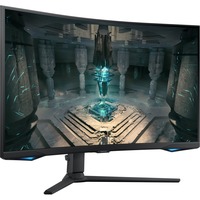 Samsung Odyssey G6 G650 32" gaming monitor Zwart, 2x HDMI, DisplayPort, 2x USB-A, RJ-45, 240 Hz